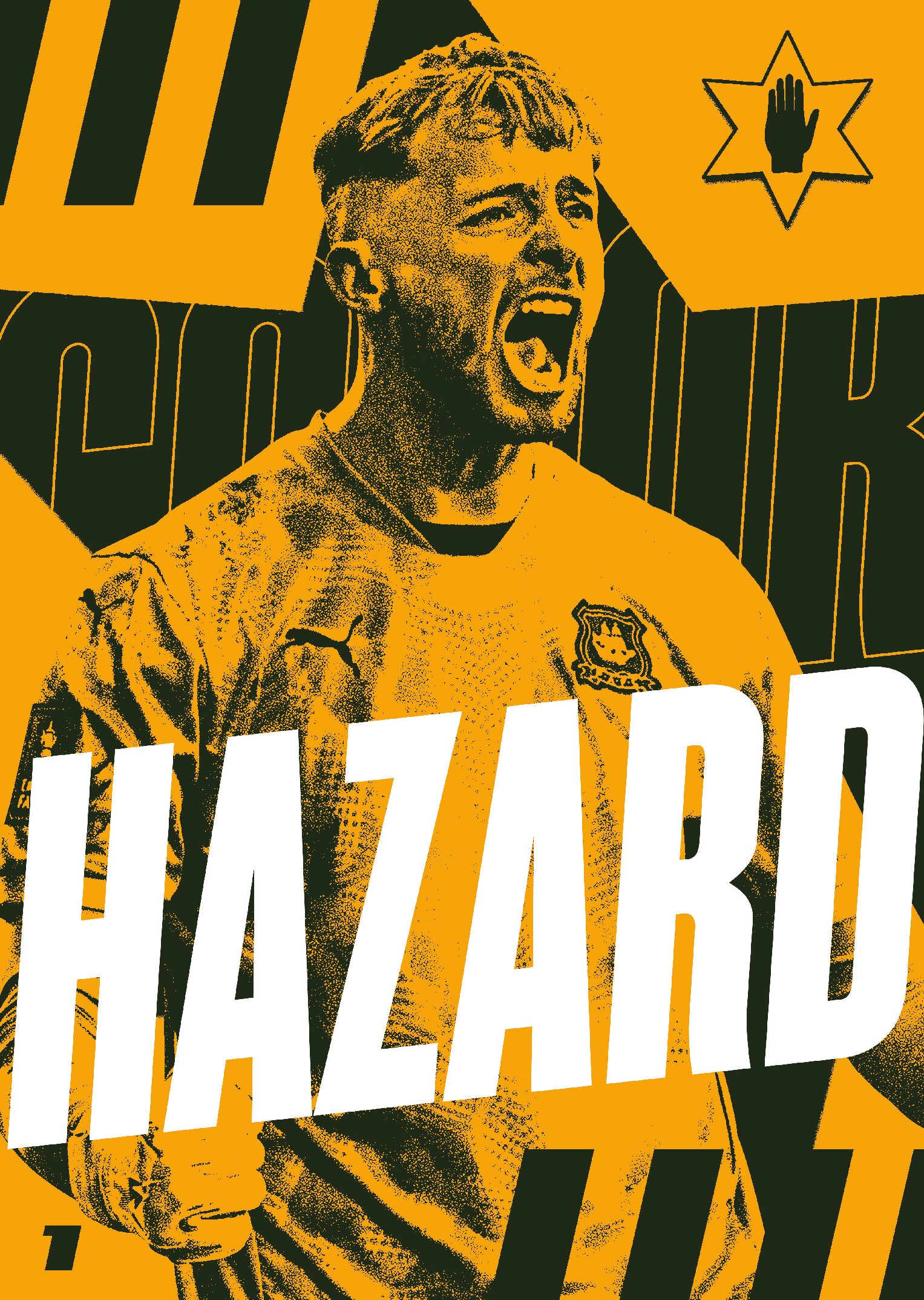 Conor Hazard Mini Flag