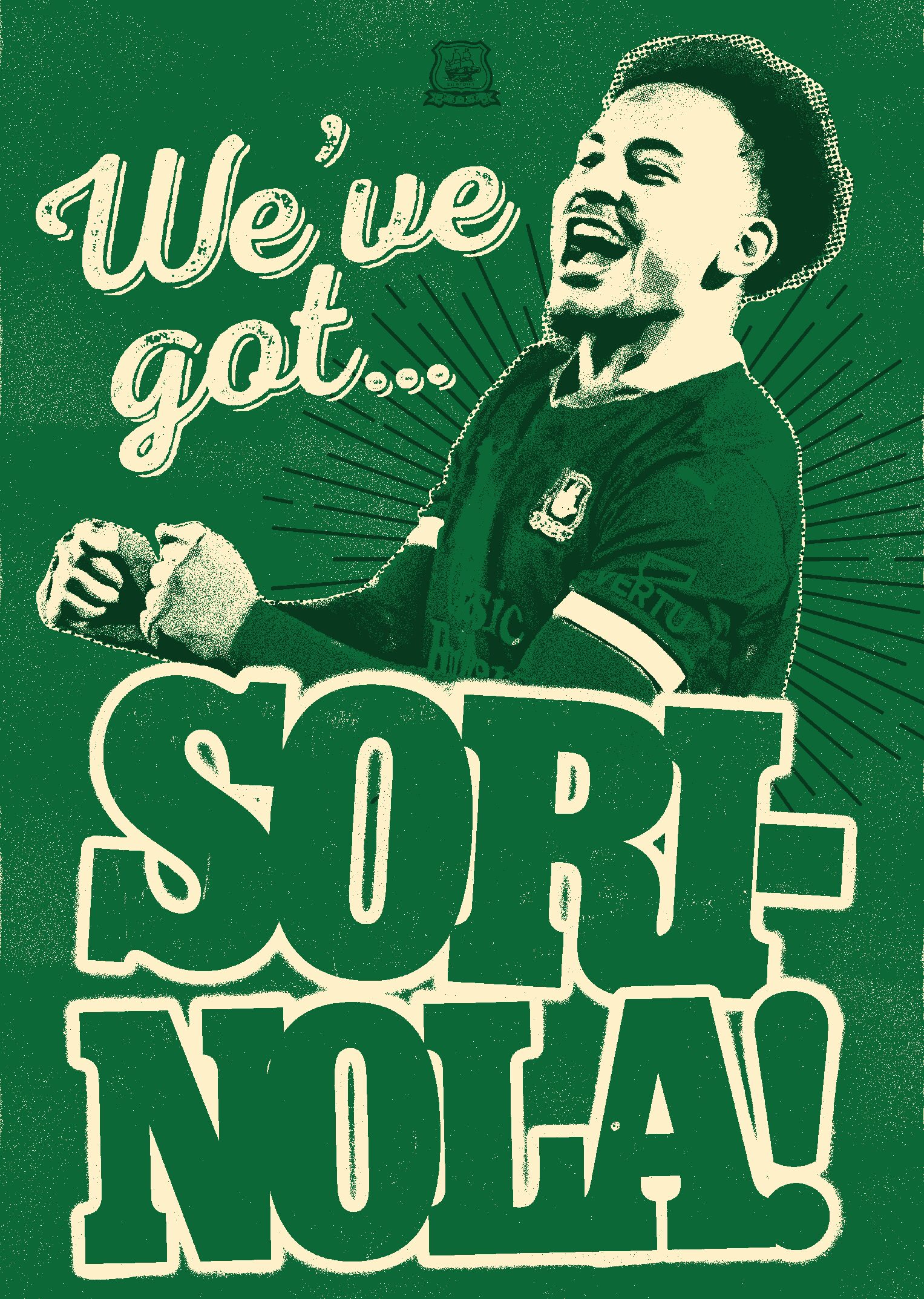 Matty Sorinola Mini Flag