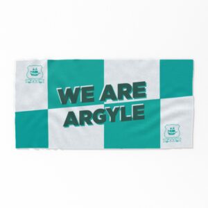 We Are Argyle Beach Towel