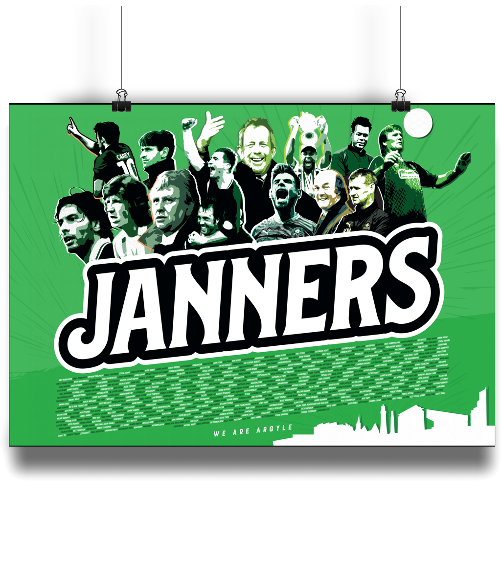 Janner Banner Print