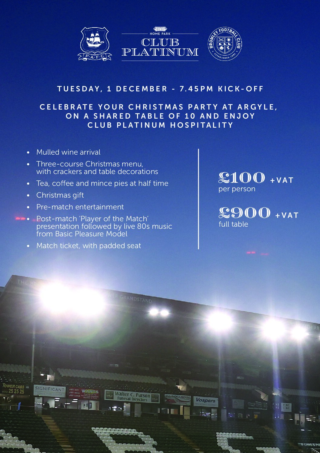 PAFC Displays Raffle